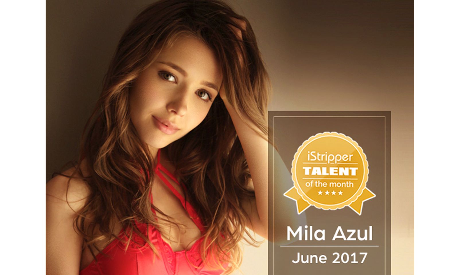 iStripper Debuts Talent of the Month, Mila Azul Named 1st Winner