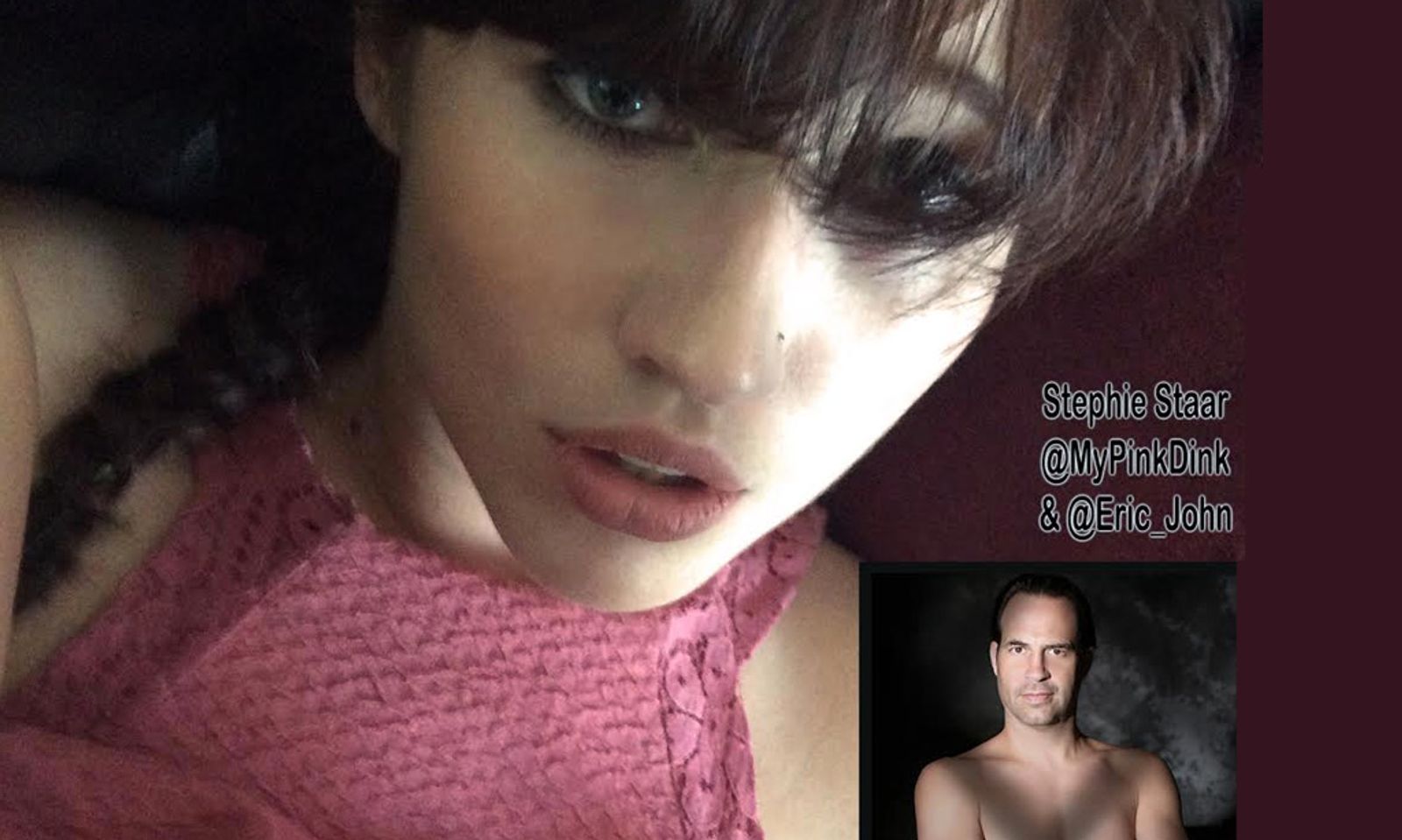 Stephie Staar, Eric John Perform Today on ErotiqueTVLive.com