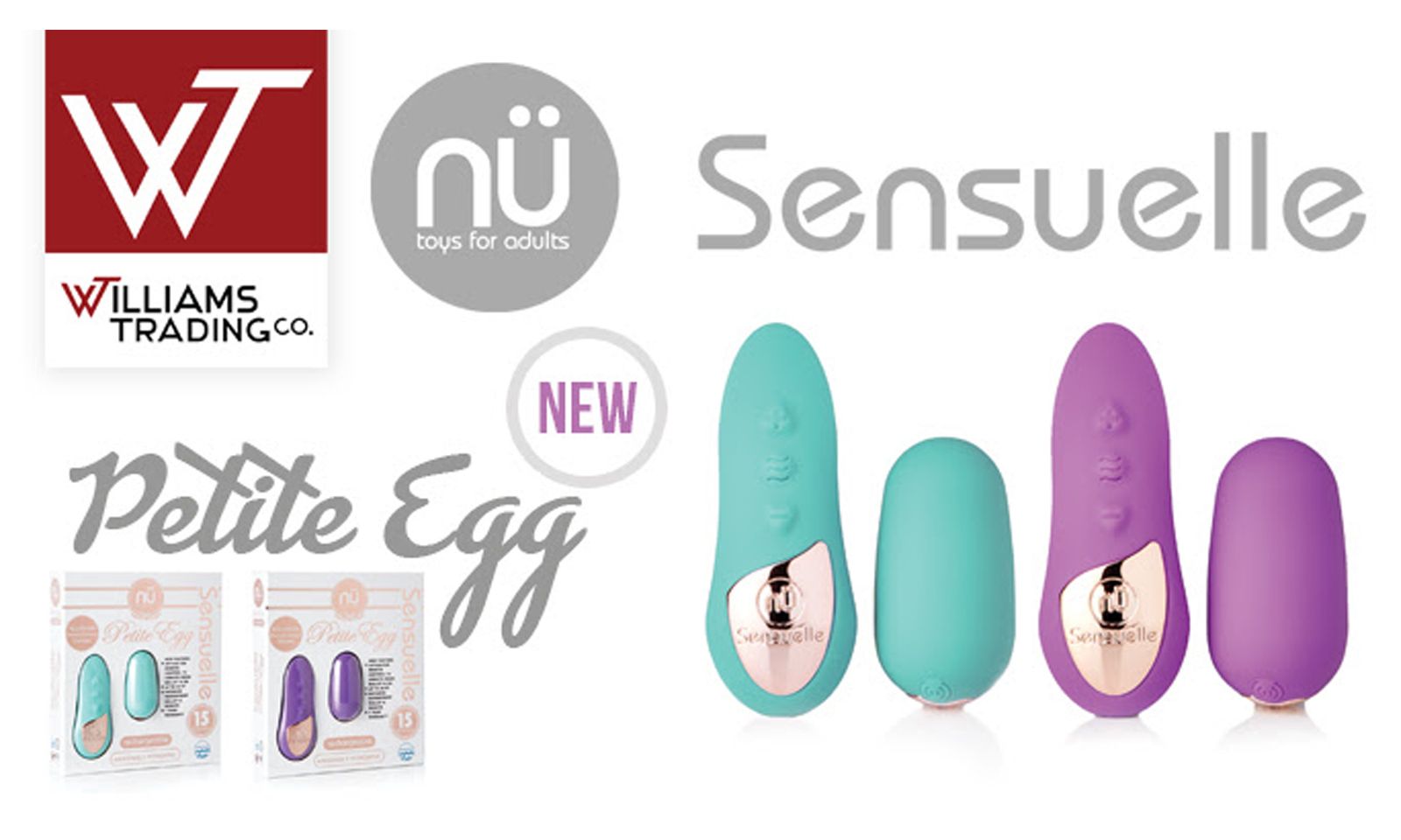 Williams Trading Now Shipping Nu Sensuelle Petite Egg with Remote