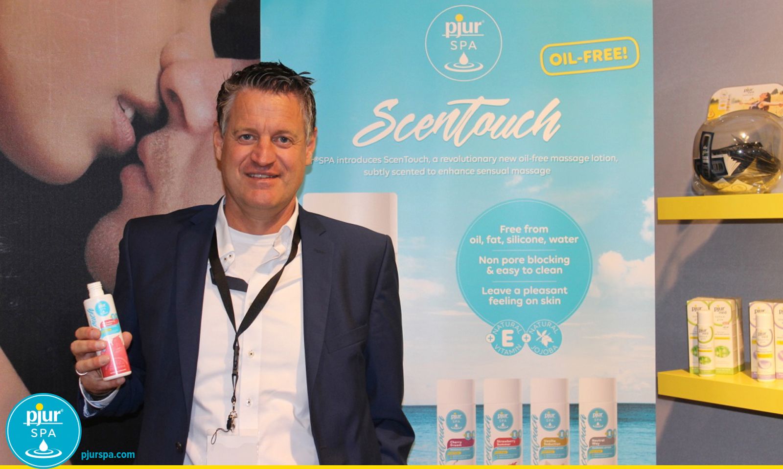 pjur Spa Stands Out at Scala Fair