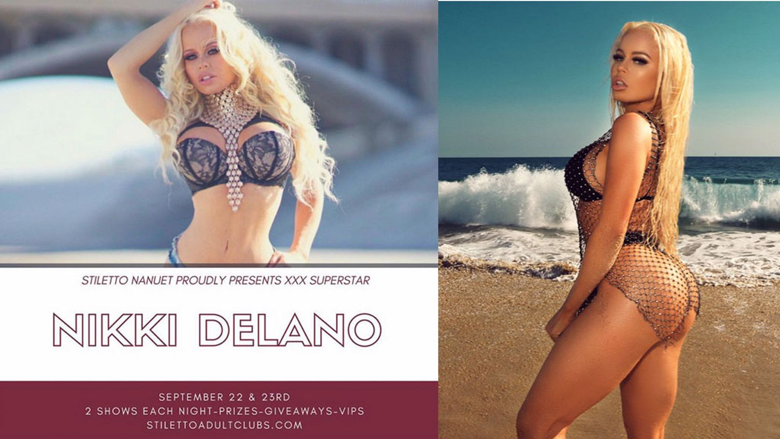 Nikki Delano To Take the Stage At Stiletto In Nanuet, NY 