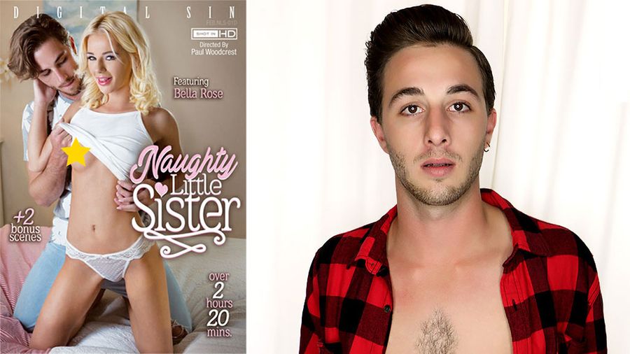 Lucas Frost Tackles Fauxcest In 'Naughty Little Sister'