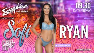 Sofi Ryan Headlining at Sapphire Las Vegas Saturday Night