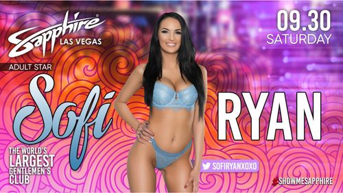 Sofi Ryan Headlining at Sapphire Las Vegas Saturday Night