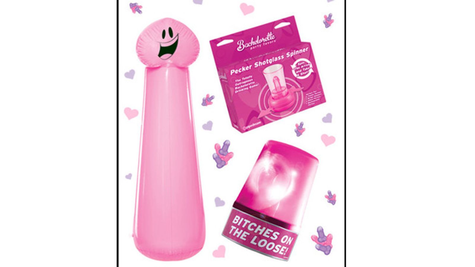 Pipedream Products Ready To Make 'Em Laugh with 10 New Bachelorette Party Favors