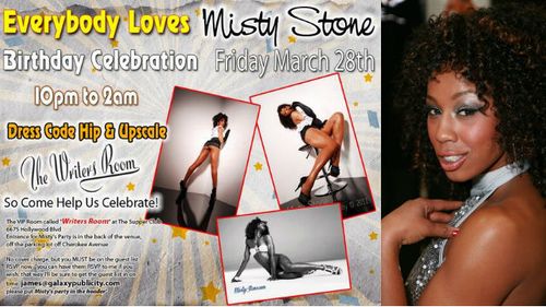 Misty Stone's Birthday Party is This Friday in Hollywood
