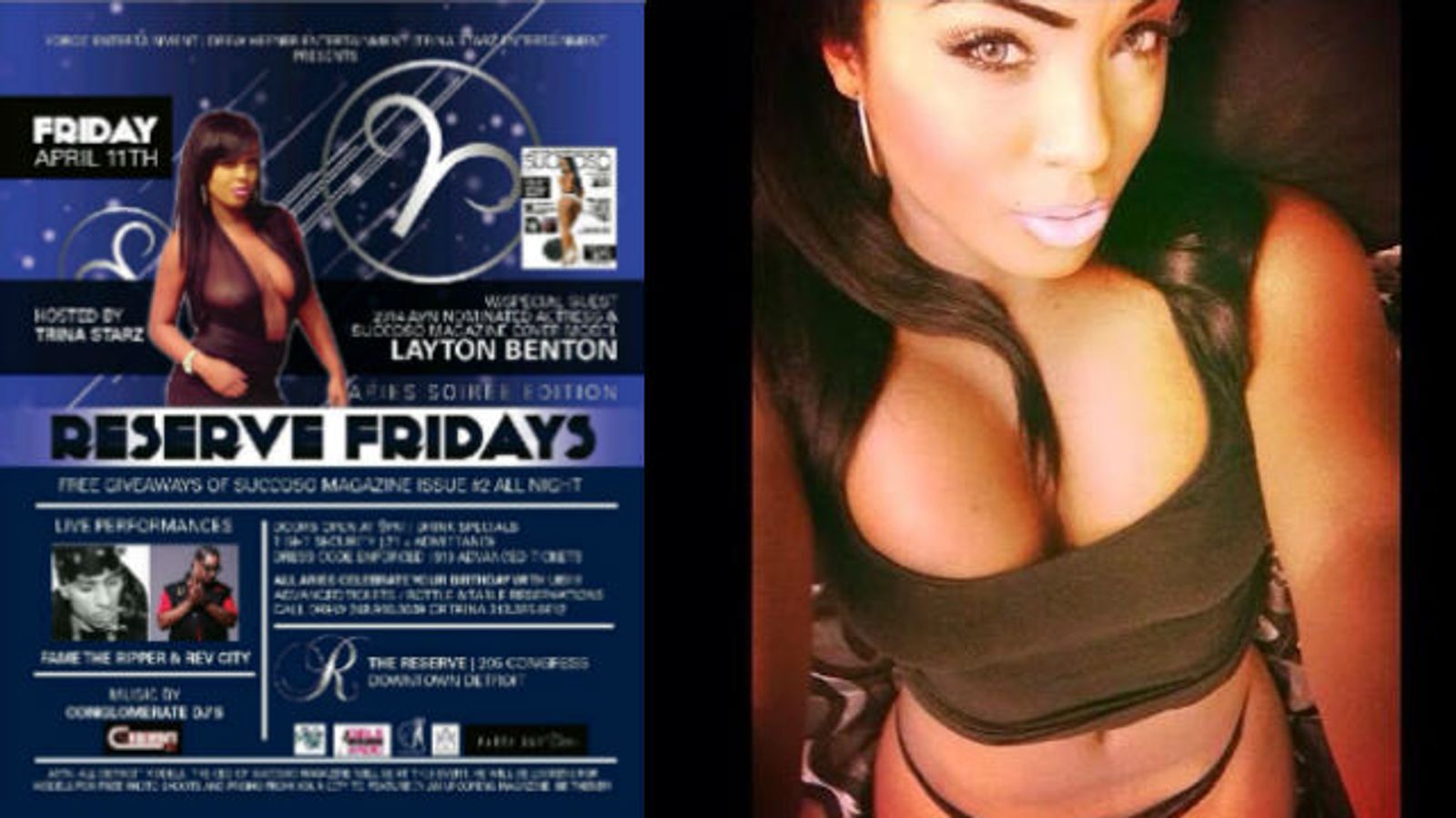 Layton Benton Hosts Succoso Magazine Issue Release Party, April 11