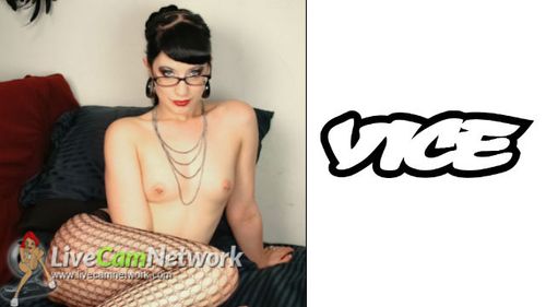 LiveCamNetwork Cam Girl in Vice.com Fashion Feature