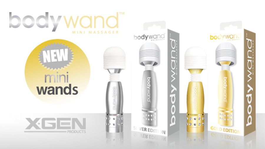 Xgen Products Now Shipping Gold, Silver Bodywand Minis