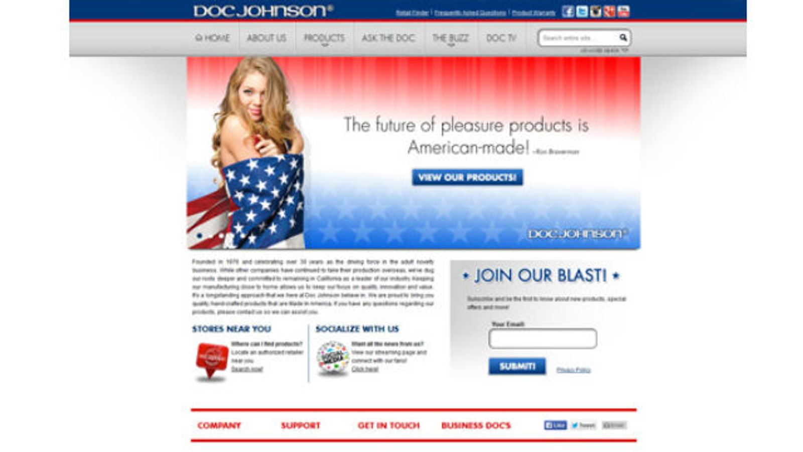 Doc Johnson Launches New B2B Website
