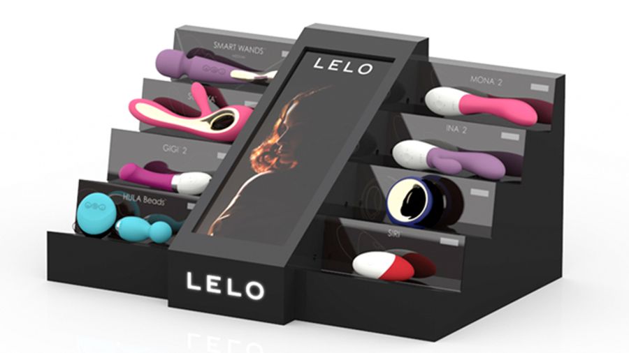 LELO Debuts Limited Edition 8-Slot Shelf Counter Display