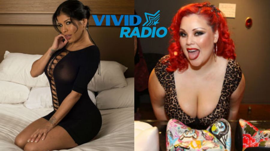 Alexis Amore, April Flores Launch New Shows on Vivid Radio