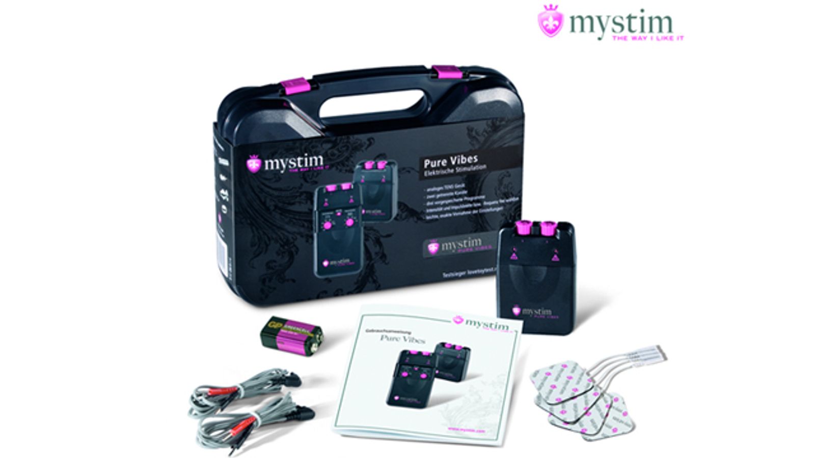 Entrenue Introduces Colorful, Affordable MyStim Electrostimulation Massagers