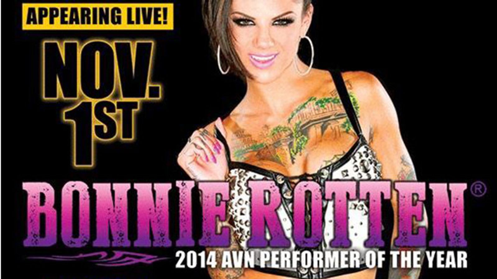 Meet Bonnie Rotten at Two In-Stores in Columbus on Nov. 1
