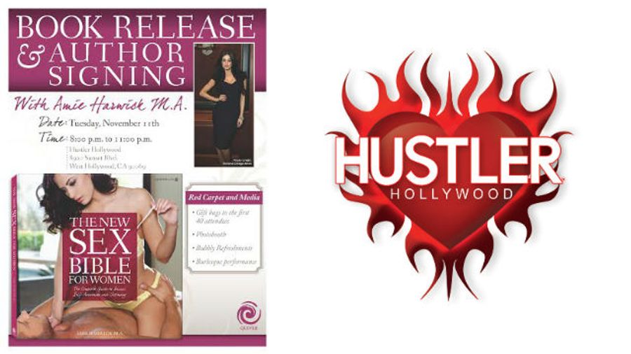 Hustler Hollywood Hosts Book Launch, Signing with Amie Harwick