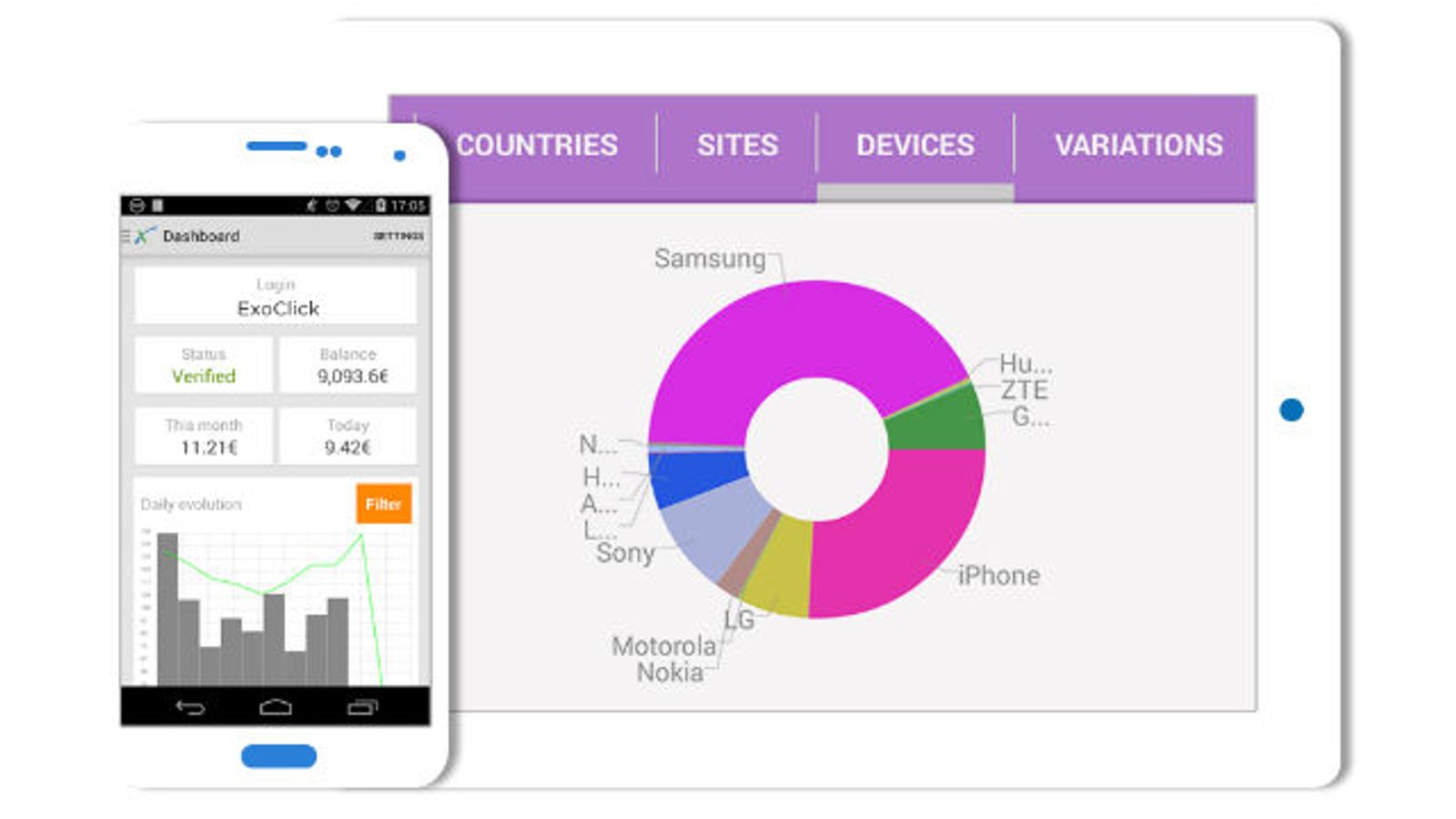 ExoClick Offers Free 'Admin Panel Android App' with Big Data Tools