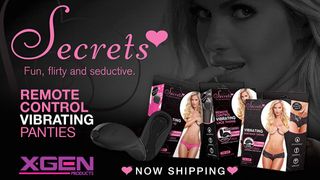 Xgen Products Now Shipping New Secrets Vibrating Panties