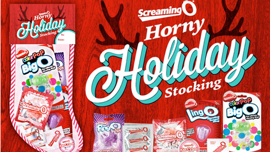 The Screaming O Presents Last-minute Gift Idea with Horny Holiday Stocking
