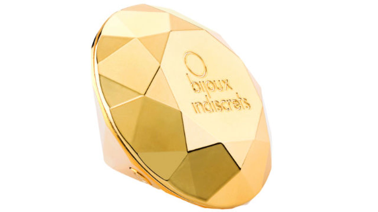 Entrenue's ‘Twenty One’ Massager Shaped Like Gold Diamond