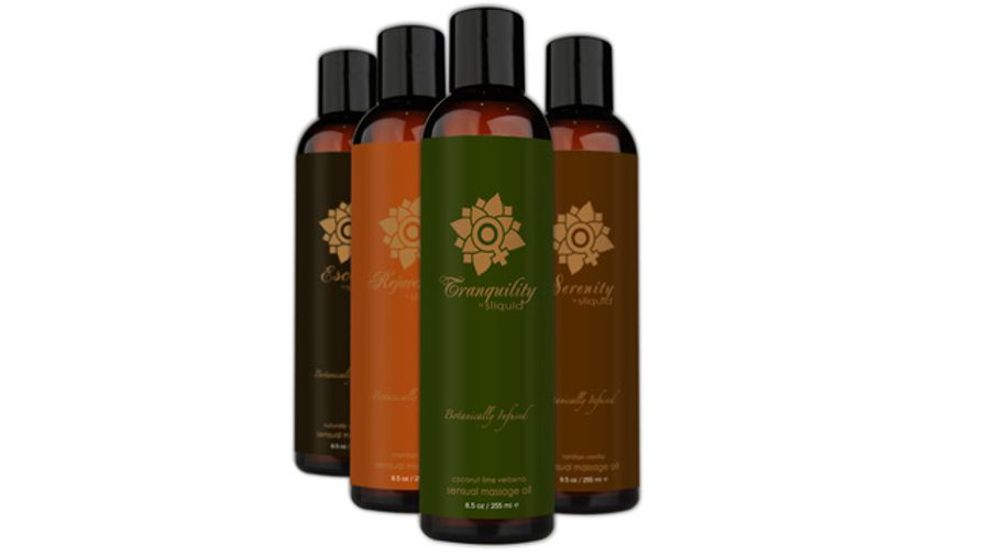Sliquid Organics Offering Balance Aromatherapy Massage Oil Collection