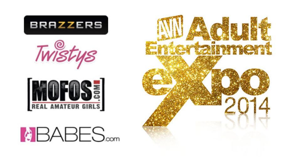 Brazzers, Babes.com, Twistys and Mofos Announce Schedule for Stars Signing at AEE