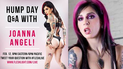Joanna Angel to Hold Exclusive Hump Day Q&A on Fleshlight.com
