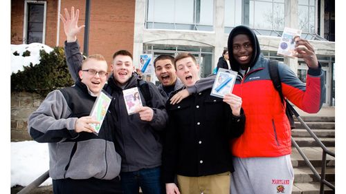 Shane’s World Toys Delivers Valentine’s Day Goodies To WVU Campus