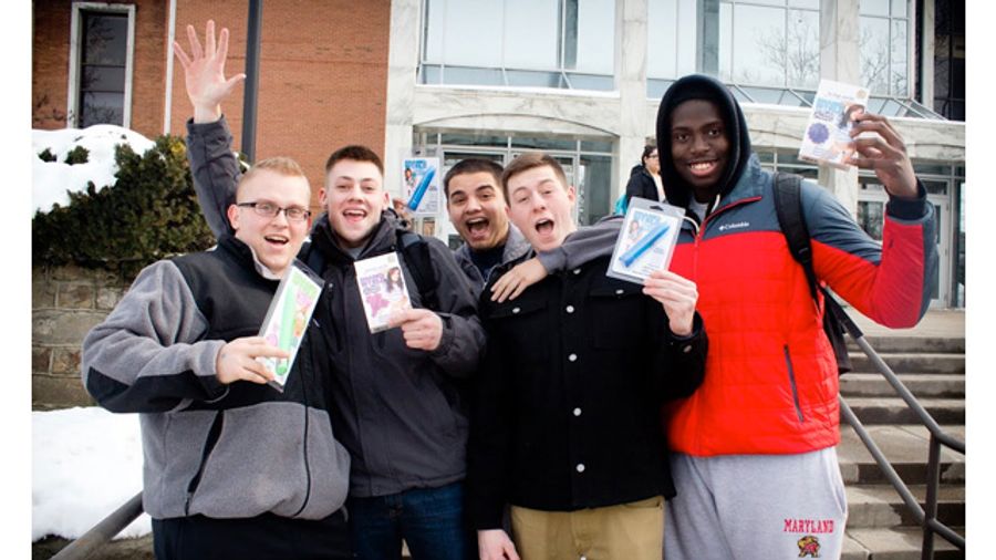 Shane’s World Toys Delivers Valentine’s Day Goodies To WVU Campus