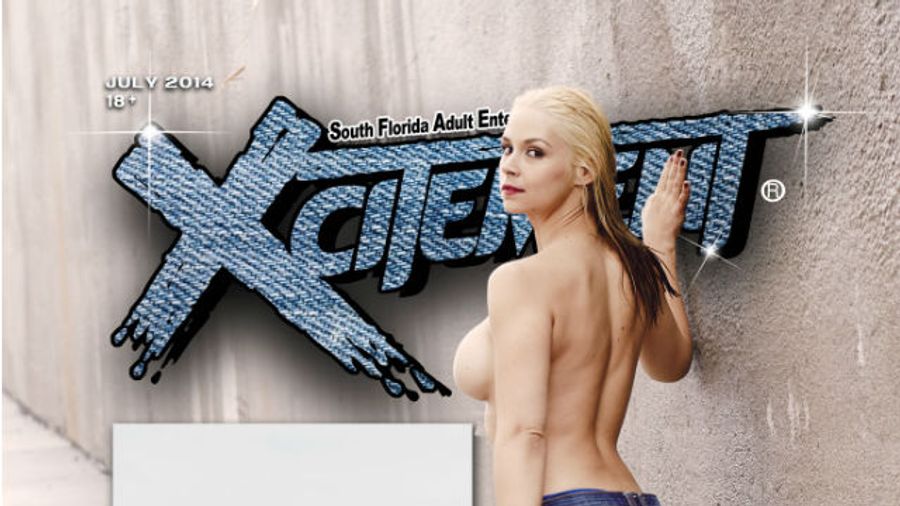 Sarah Vandella on Cover of July Xcitement Magazine