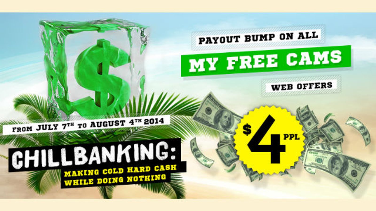 CrakRevenue Launches Chillbanking Summer Promotion