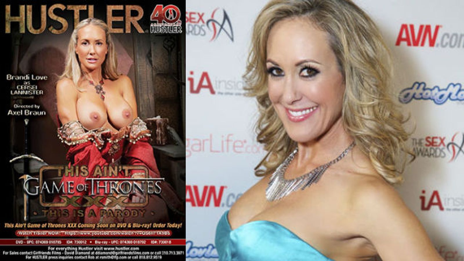 Now Available: Brandi Love in ‘This Ain’t Game of Thrones XXX’