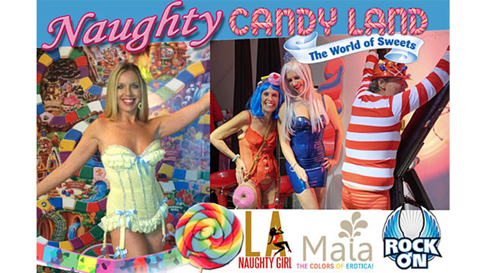 Sienna Sinclaire Teams with Maia Toys, Rock On for Naughty Candy Land