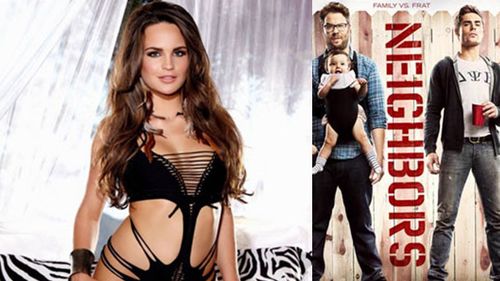 Teal Conrad Appears in Hot New Seth Rogen Movie