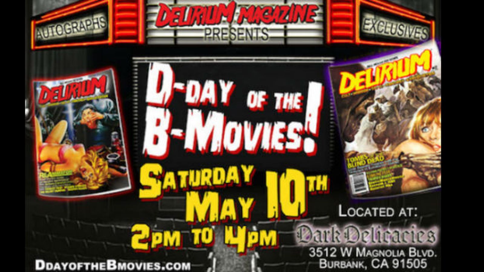 Siri to Appear at Delirium Magazine Event in Burbank, May 10