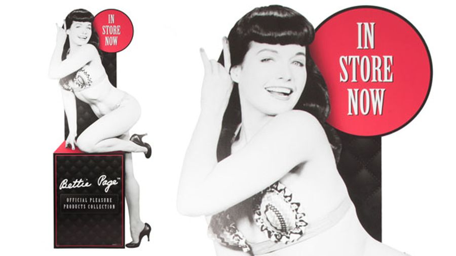Entrenue Carrying Bettie Page Official Pleasure Products Collection