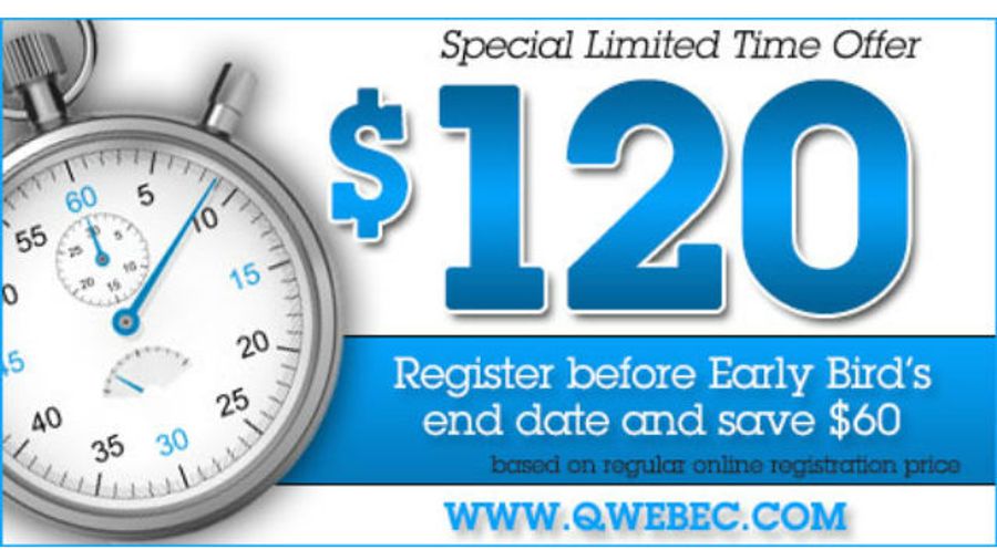 Ten Days Left for QWEBEC Expo 2014 Early Bird Registration