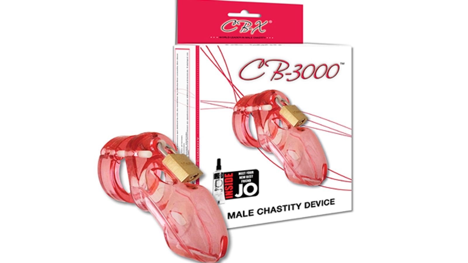 CB-X Male Chastity Device for Real Men Who Wear Pink