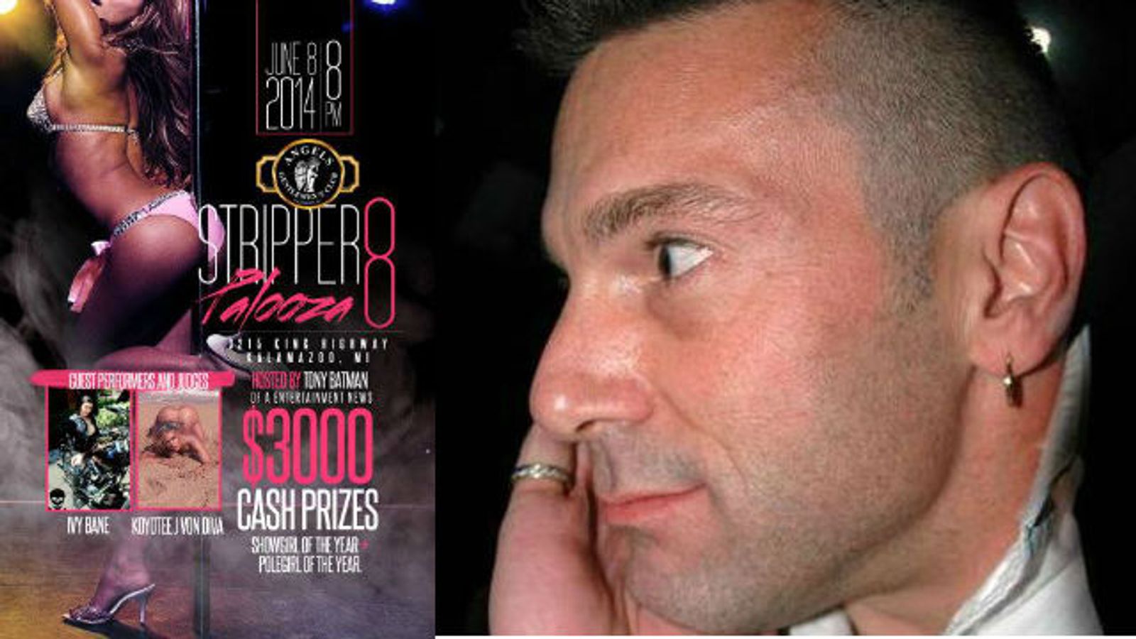 Tony Batman to Host StripperPalooza 8, Grand Prix of Exotic Dance