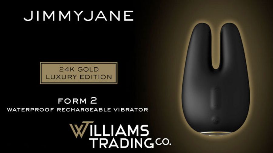 Jimmyjane's Luxury Edition Form 2 Now Available at Williams Trading Co.