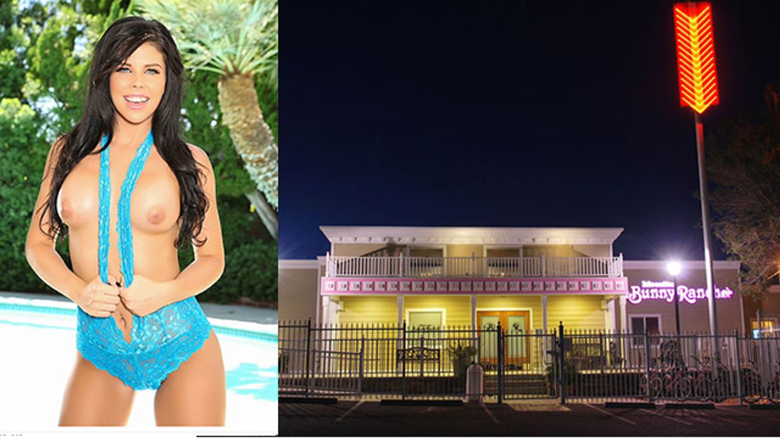 Britt Shields Debuts at Moonlite Bunny Ranch Brothel