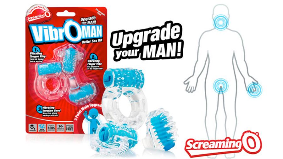 The Screaming O Debuts 3-Piece VibrOman Sex Toy Starter Kit