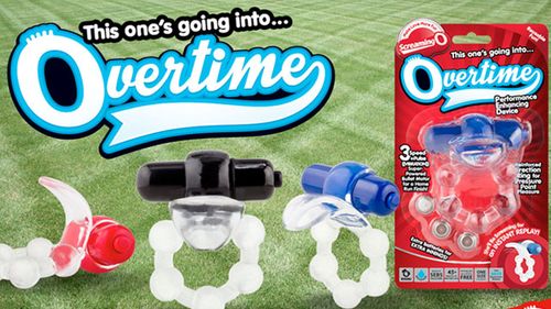 The Screaming O Bows Overtime Performance-Enhancing Vibrating Ring