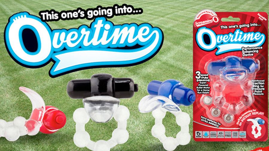 The Screaming O Bows Overtime Performance-Enhancing Vibrating Ring