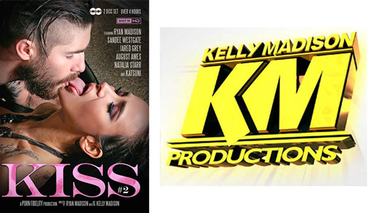 Kelly Madison Media Begins Shipping PornFidelity’s ‘Kiss 2’ Oct. 1