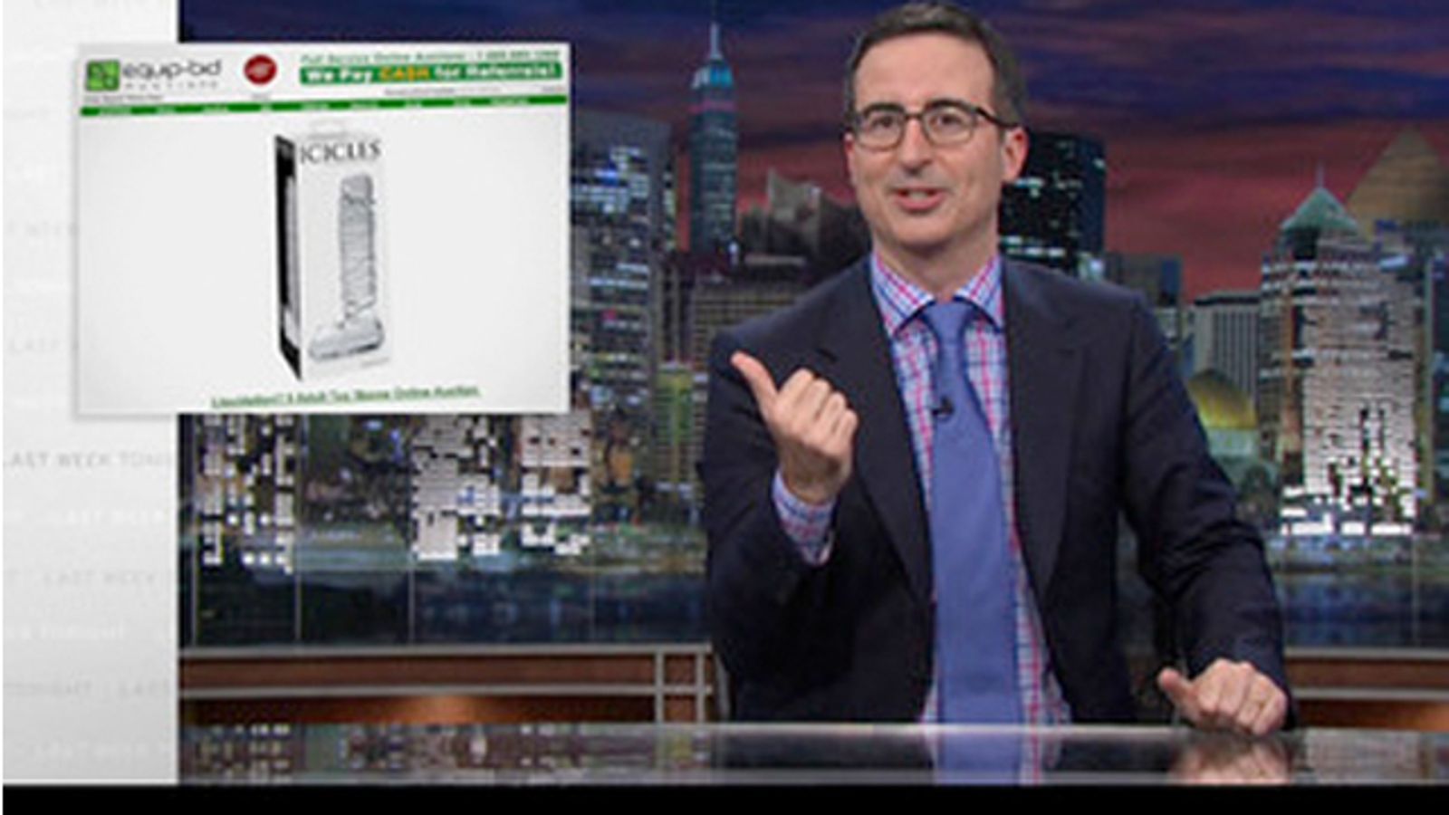 Pipedream Products’ Icicles Featured On ‘Last Week Tonight With John Oliver’