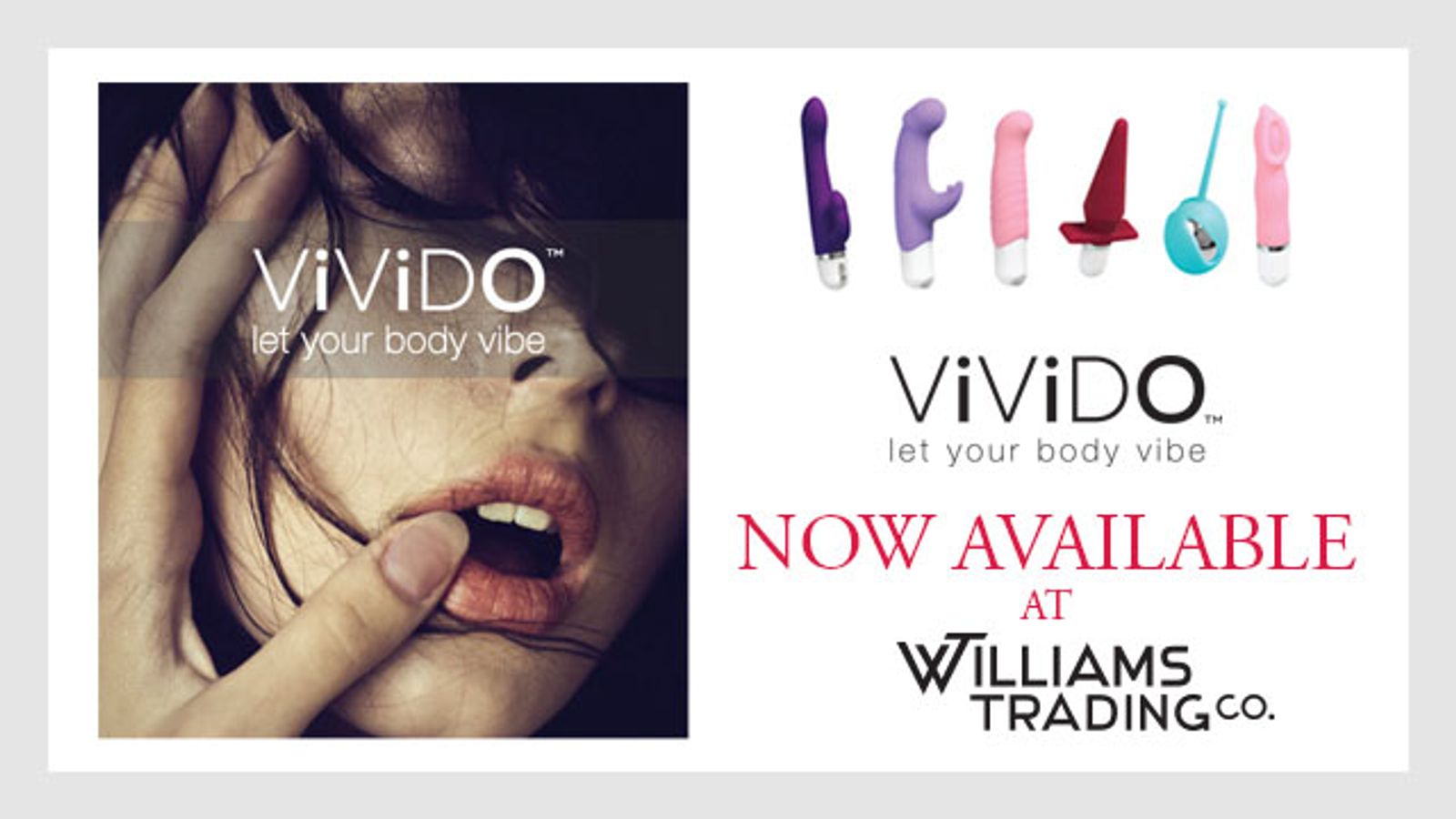 ViViDO Adult Toys Now Available At Williams Trading Company