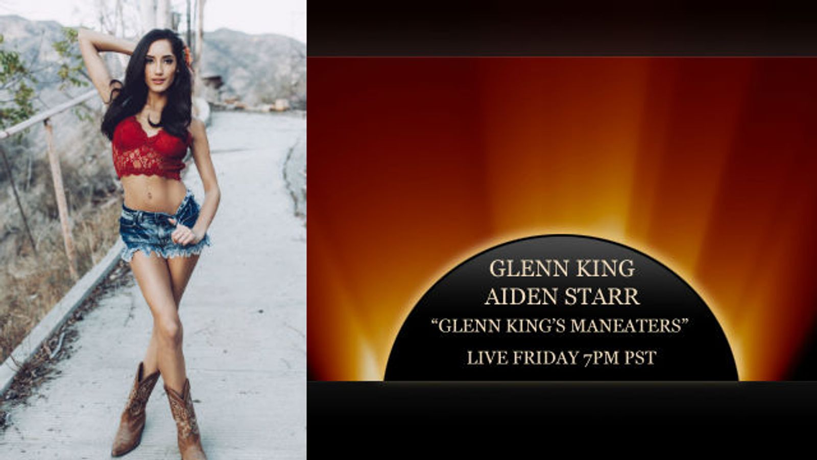 Chloe Amour on Glenn King's “ManEaters Show” This Friday