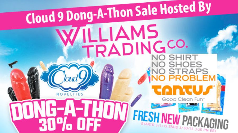 Williams Trading Heralds Spring with Month-long Cloud 9 Dong-A-Thon Sale