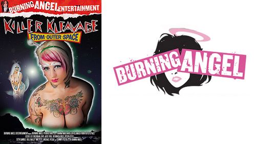Burning Angel’s ‘Killer Kleavage From Outer Space’ Invades Stores