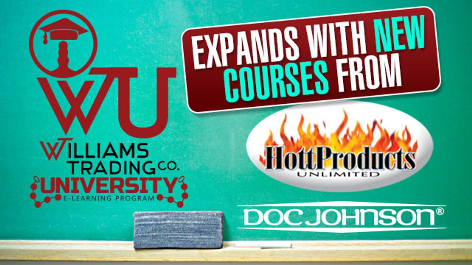 Williams Trading University Adds Courses For Doc Johnson, Hott Products